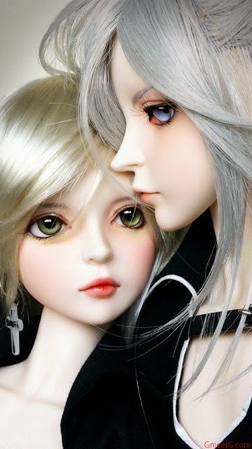 Chimney Bells Free Doll Couple Cute Hd Wallpaper