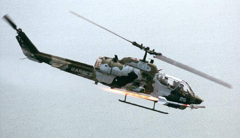 AH-1 Cobra Armed Attack Helicopter