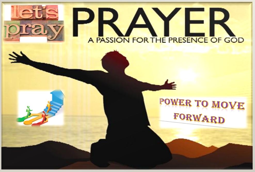 Sermon Jotter PRAYER TIME Power To Move Forward
