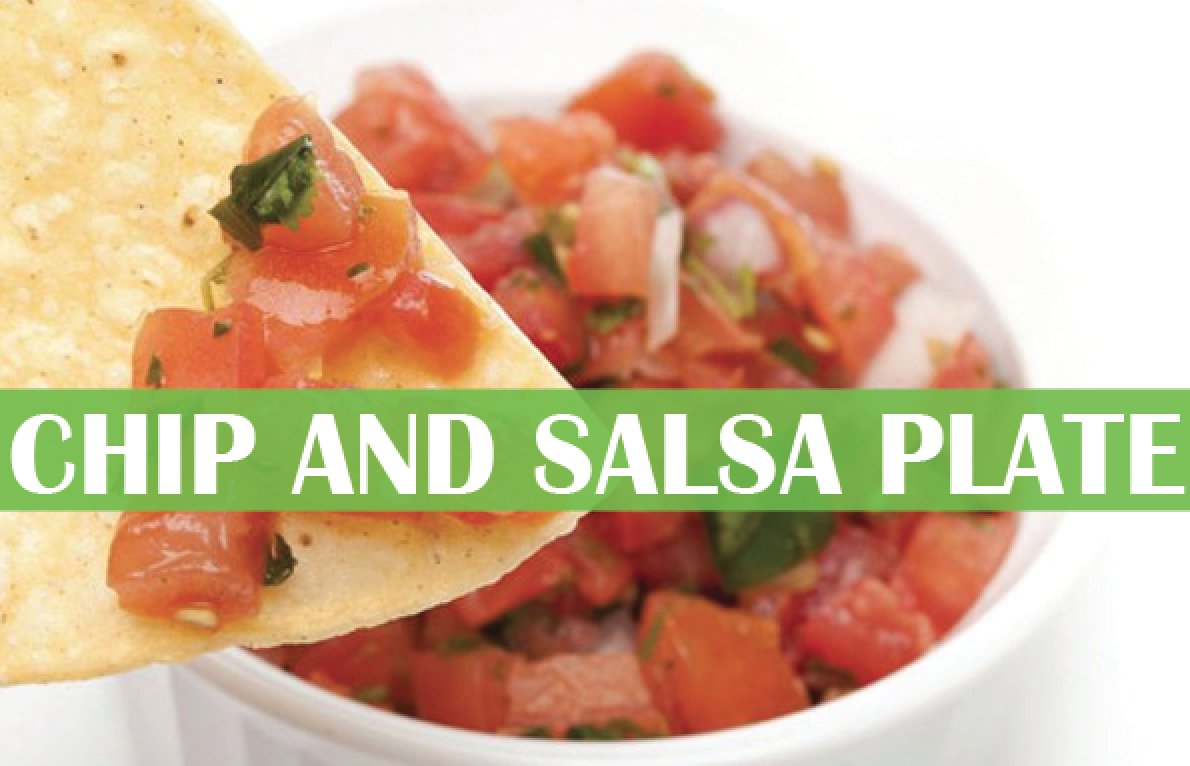 Chip & Salsa Plate Curiosity and Caffeine