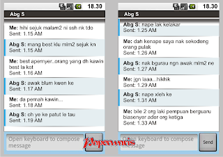 Bawah umur tak elok baca ni Huhuhu