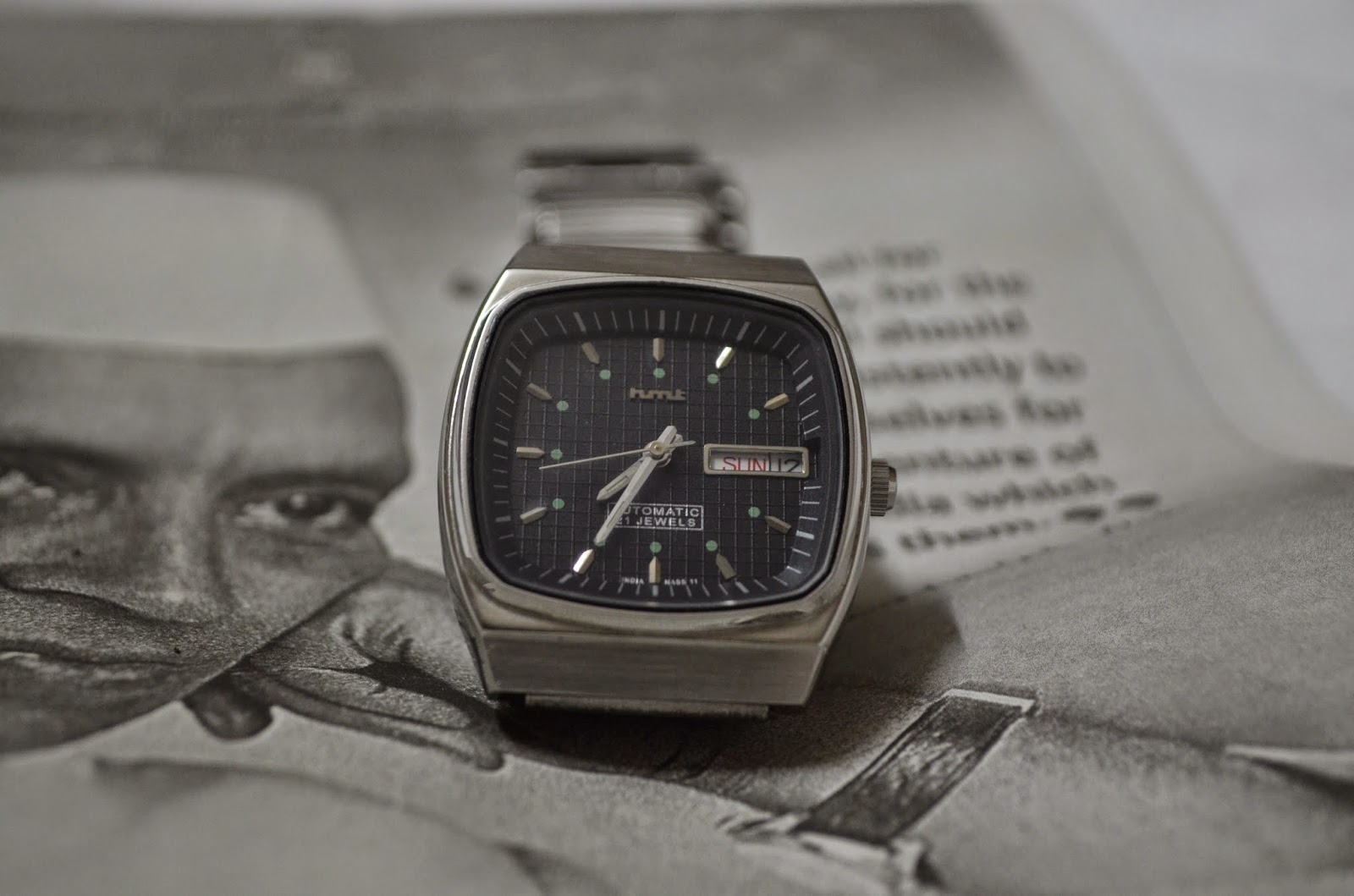 It is all about watches. HMT NASS 11 'long' review.