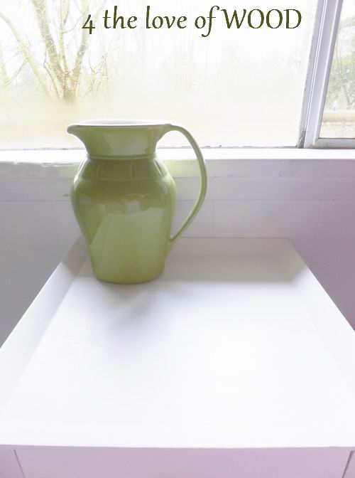 4 the love of wood PAINT BLEEDING with ANNIE SLOAN CHALK PAINT white