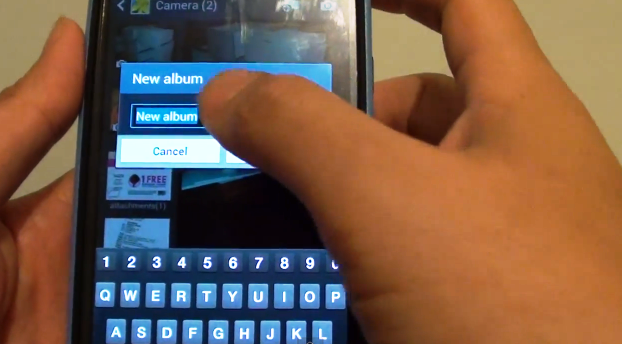 nuovo album in galleria su Galaxy S6