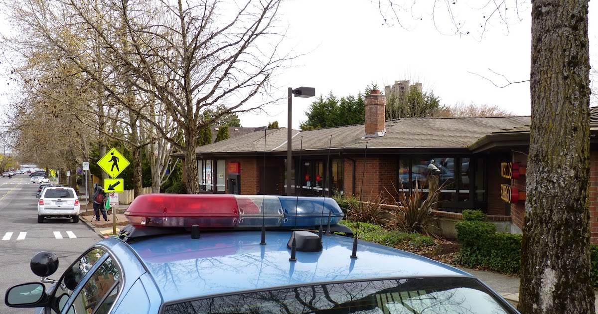 Madison Park Blogger Wells Fargo branch robbed