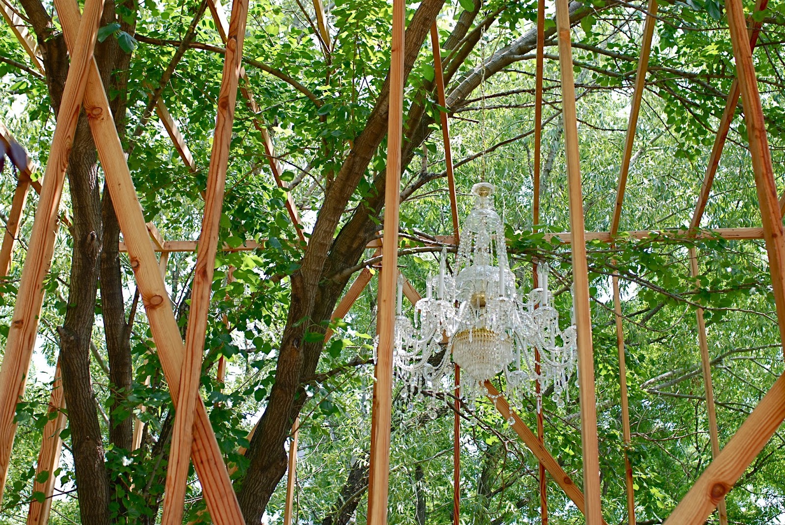 NYC ♥ NYC Folly 2013 Tree Wood and Other Sculptures at Socrates