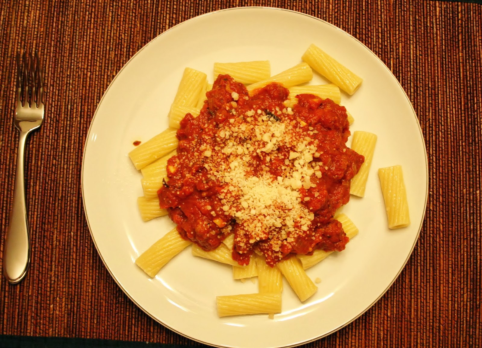 Rigatoni Arrabbiata (aka Saturday Night Pasta) Born and Read in Chicago