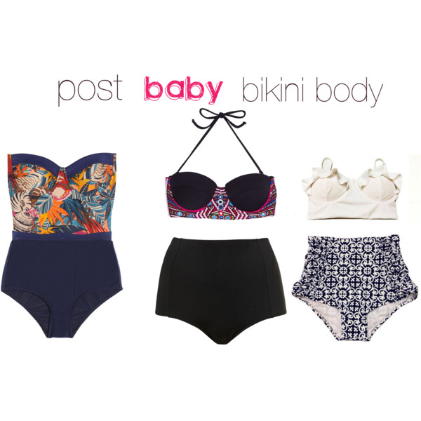 best swimsuits for post baby body