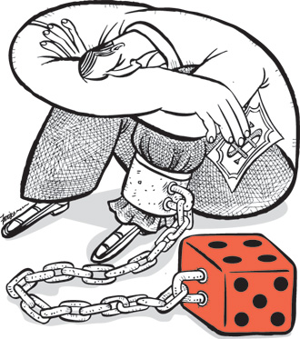 Pathological gambling psychology
