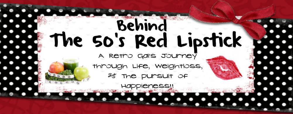 Behind The 50's Red Lipstick