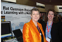 Flat Classroom Project -Picture of Vicki at the convention