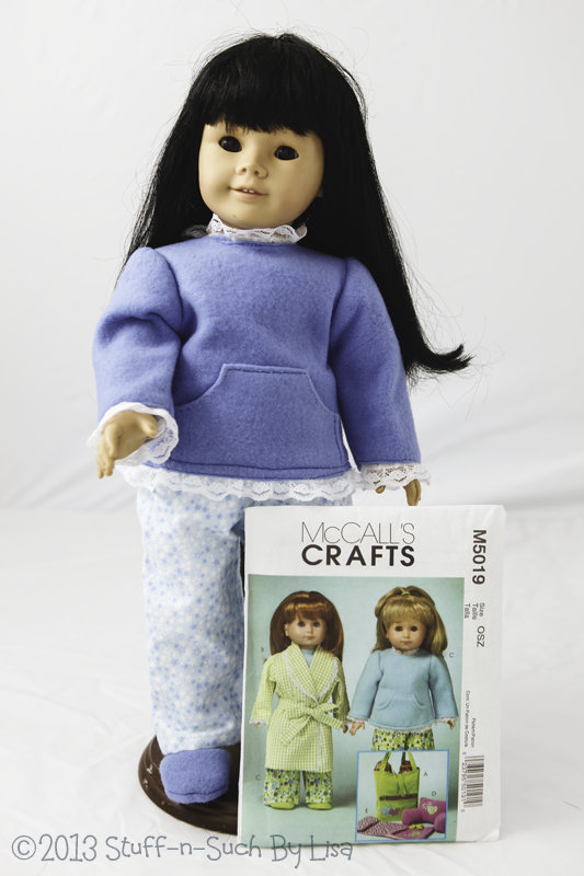 StuffnSuch By Lisa American Girl Pajama Set