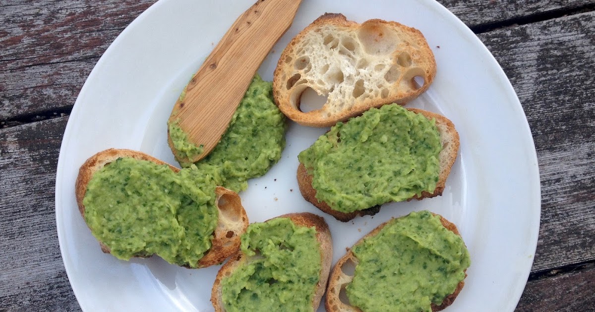 Minted Lima Bean Dip Recipe mostly foodstuffs