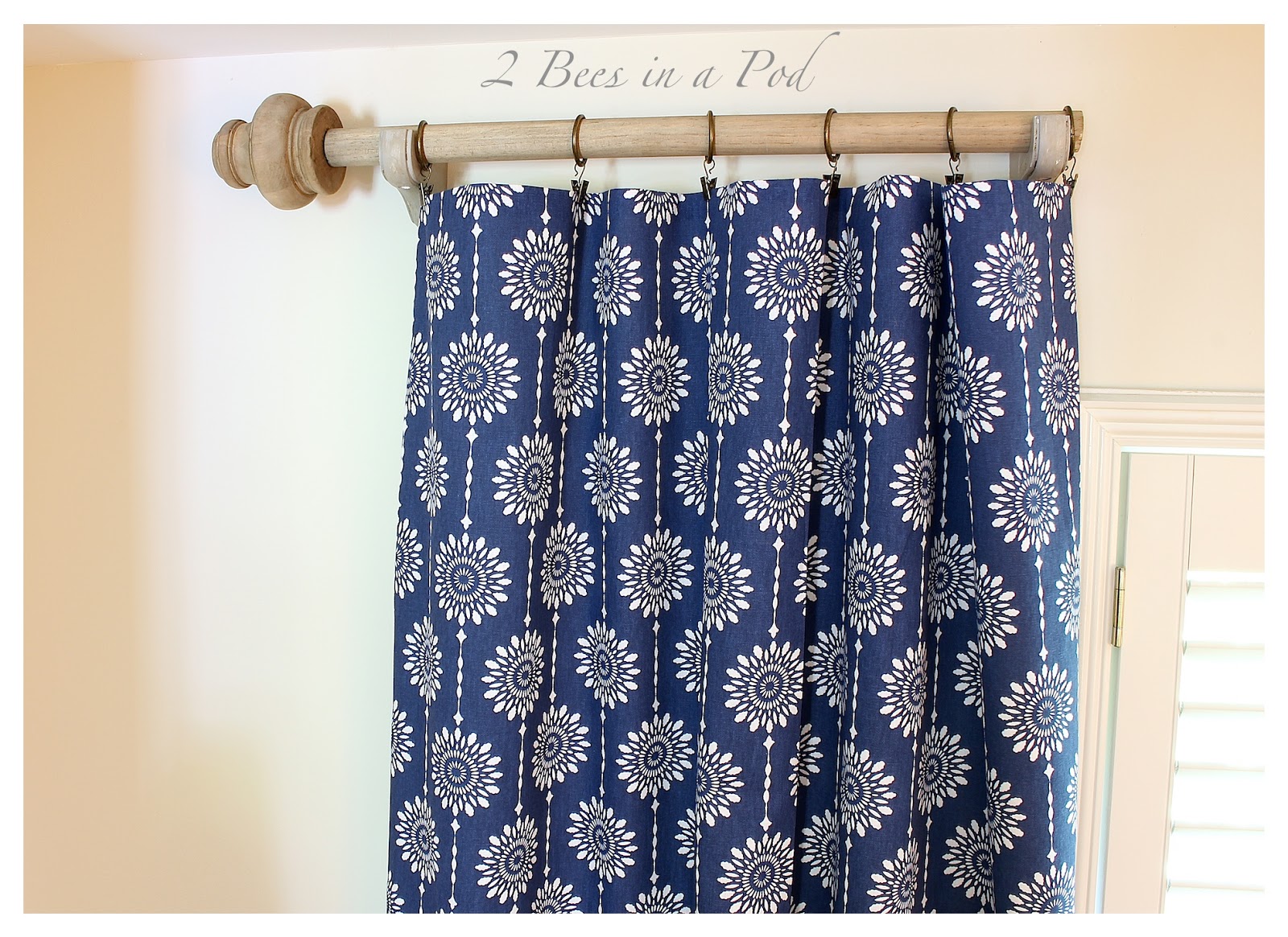 From Gardners 2 Bergers Diy Wooden Curtain Rods