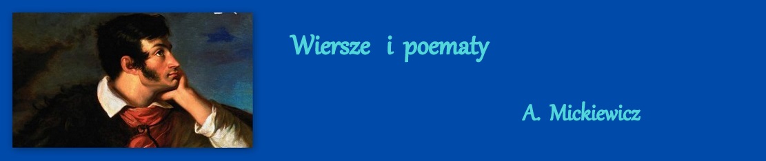 Mickiewicz- wiersze