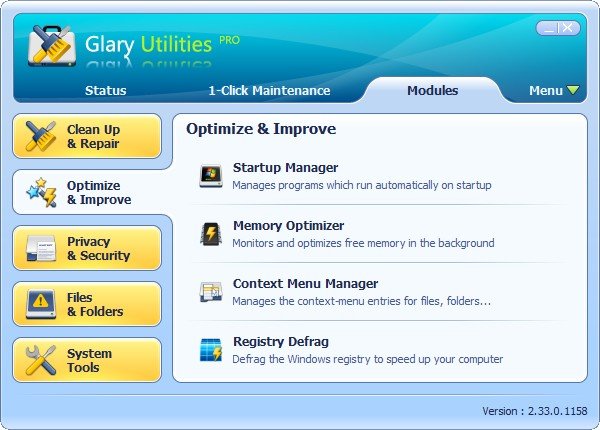โปรแกรมทำความสะอาดคอม ให้ไวเหมือนตอนลงวินโด้ใหม่ ๆ Glary+Utilities+Pro