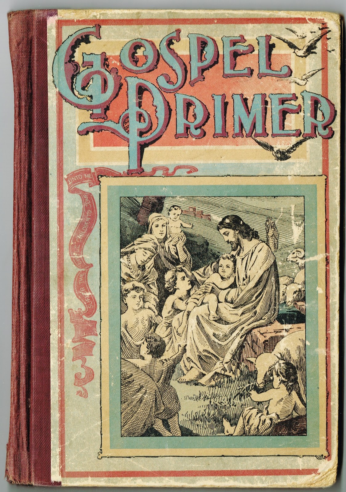 Antique Graphics Wednesday 1895 School Primer Pages Knick of Time