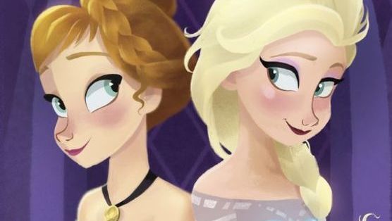 Frozen sisters-look just like my daughters