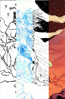 Bigfoot Sword Earthman comic book graphic novel page layout