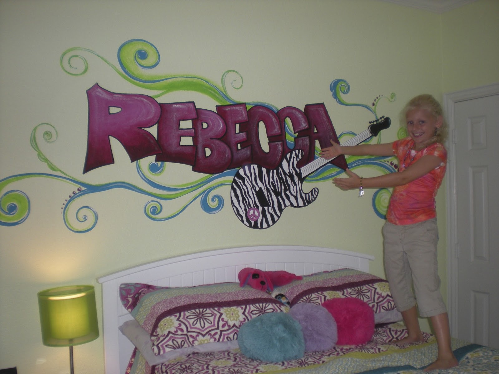 Ashley Williams: Graffiti Murals in Kids' Rooms Ashley Williams: Graffiti Murals in Kids' Rooms