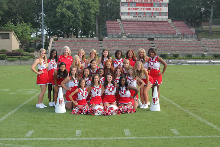 2011 Varsity Football Cheerleaders