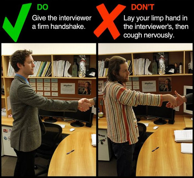 job interview dos and donts