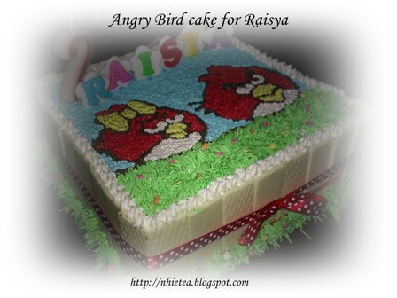 Angry Bird for Raisa ini dipesan oleh teman SMU nhie , Nur Anggraeni