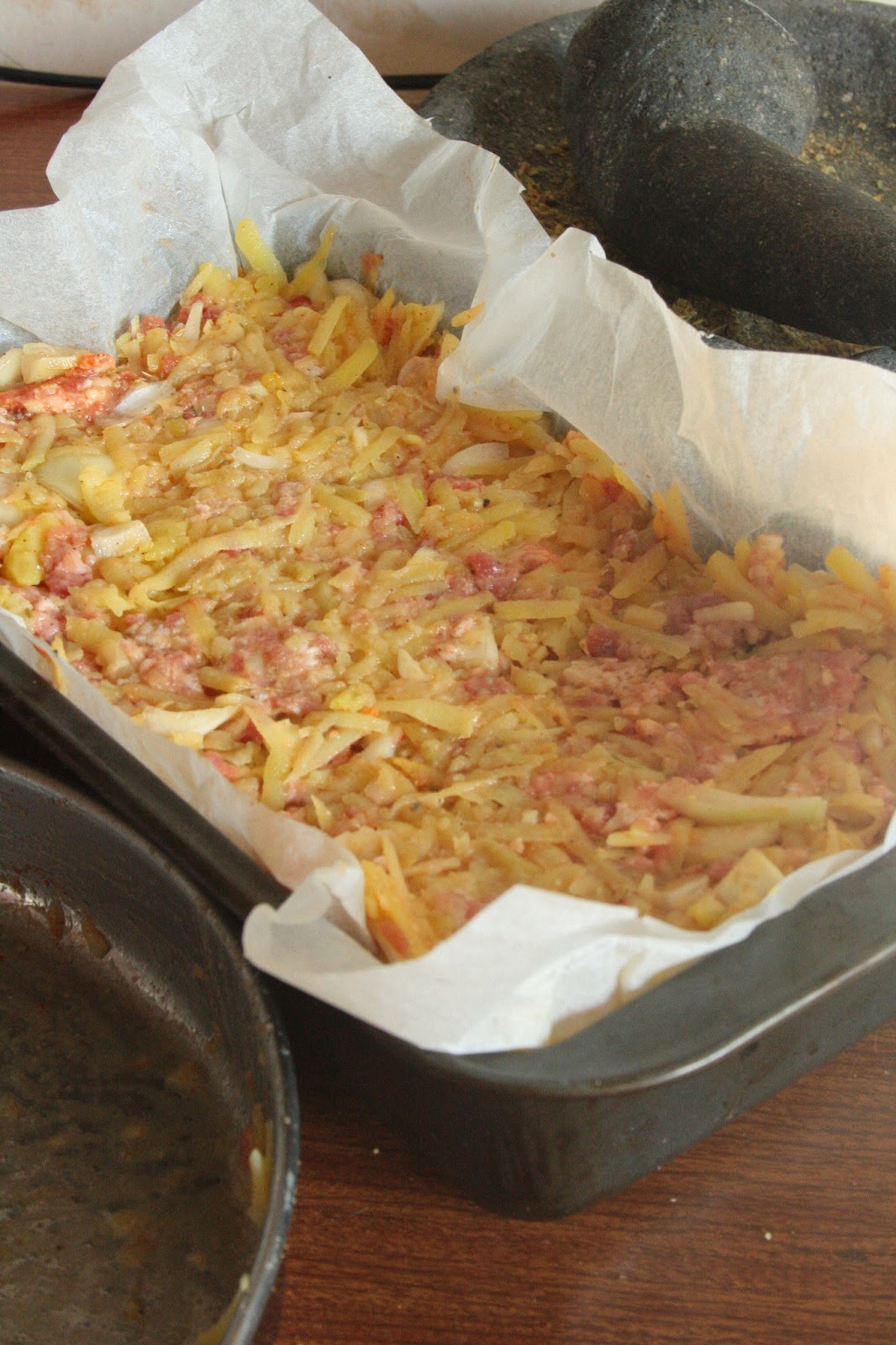 the Old Curiosity Shop: Potato and Minced Beef Bake