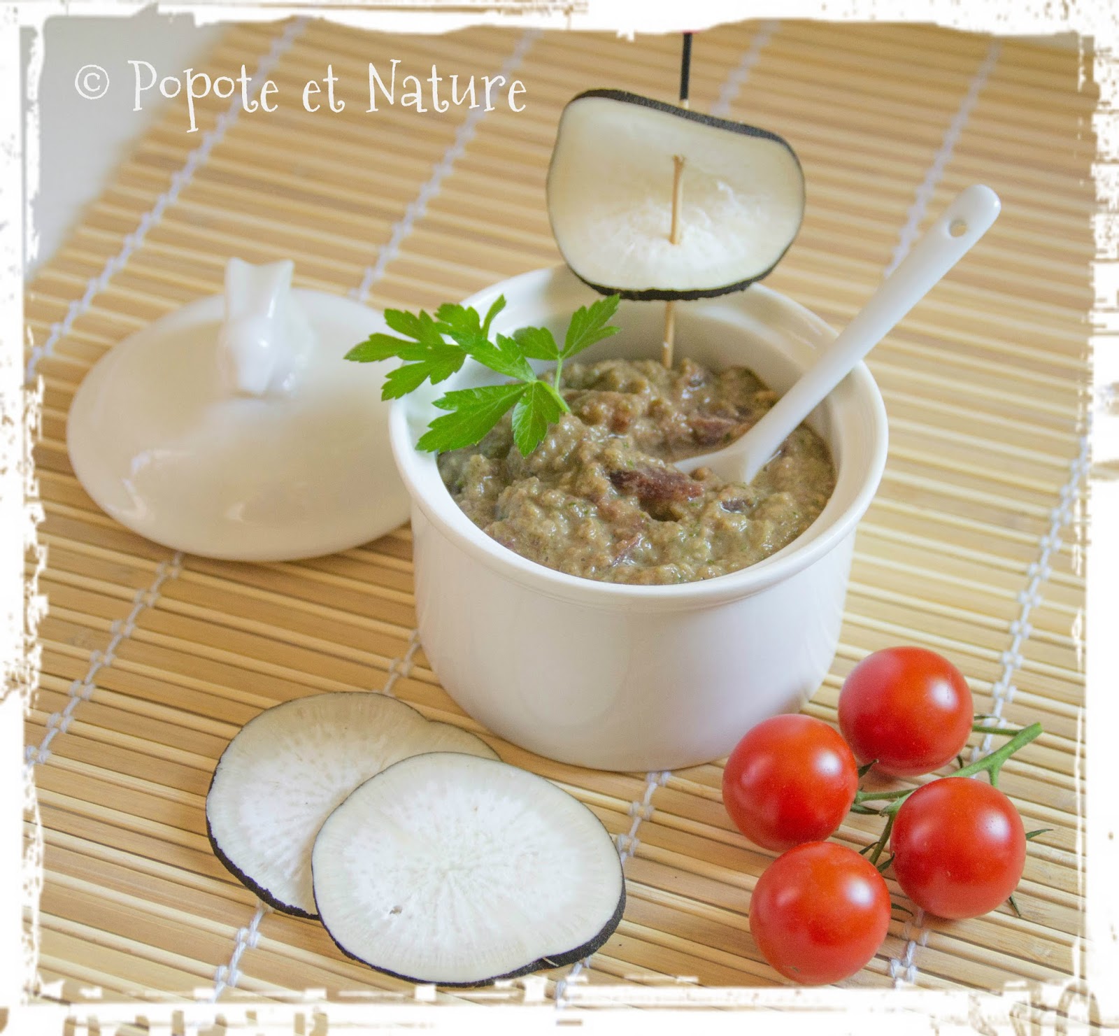 © Popote et Nature - Mousse de betteraves aux deux radis