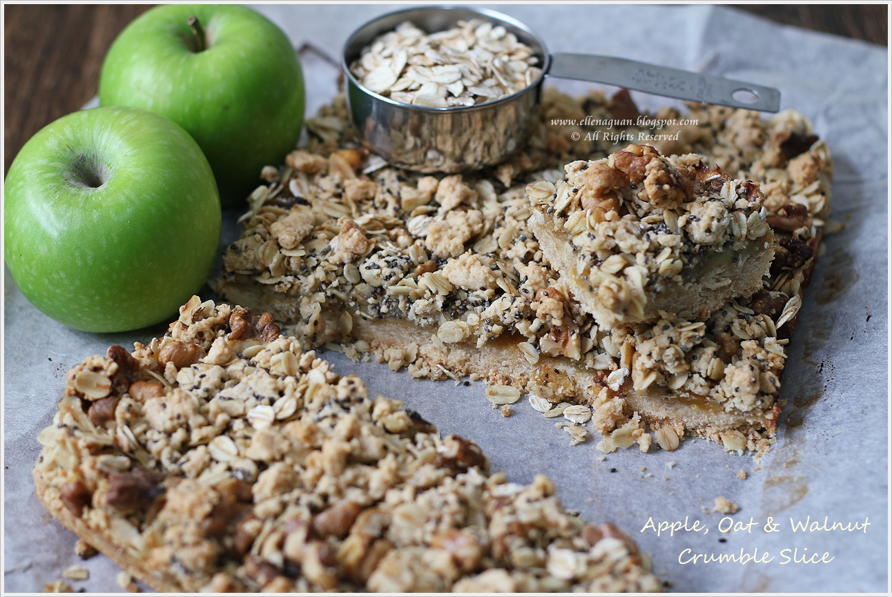 Cuisine Paradise Singapore Food Blog Recipes, Reviews And Travel Apple, Oat And Walnut