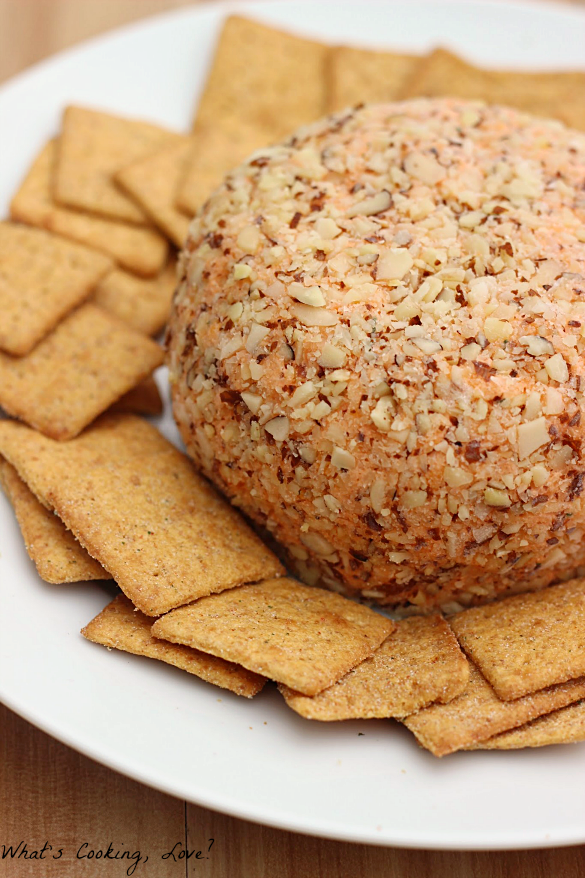 Buffalo Ranch Cheese Ball AppetizerWeek OXO Whats Cooking Love?