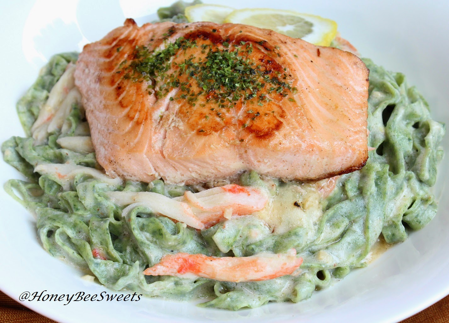 Honey Bee Sweets Fresh Spinach Pasta (Pasta Verde)