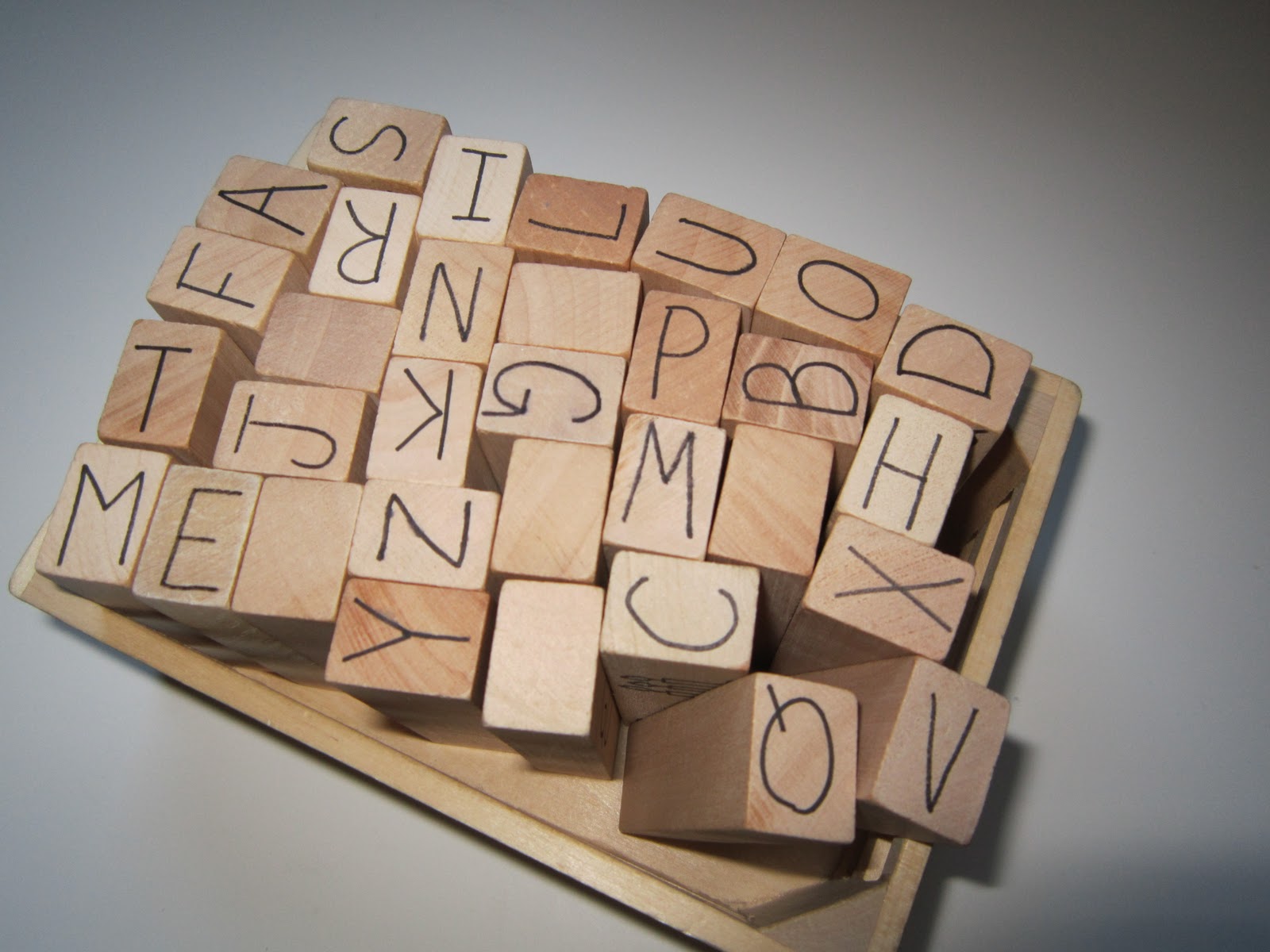 Tutorials Crafts Projects Kids Children Handmade Easy Wooden Alphabet