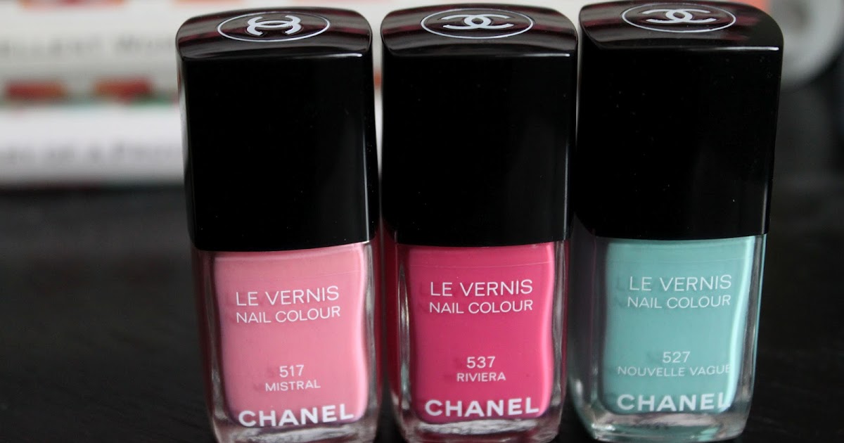 The boxes under the bed: Chanel Les Pop-Up de Chanel - Chanel Nouvelle Vague,  Chanel Mistral & Chanel Riviera