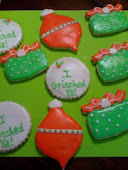 Grinch Theme Cookies