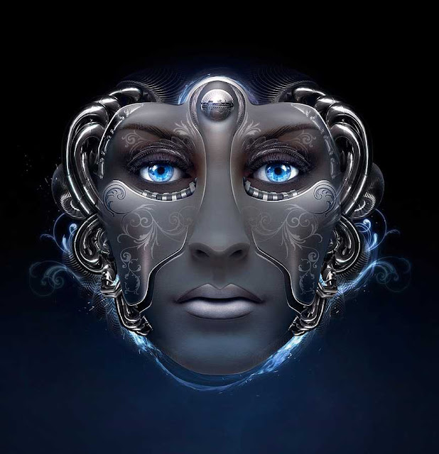 karya Kreatif abstrak Grafis Ilustrasi dan manipulasi Foto Nik Ainley