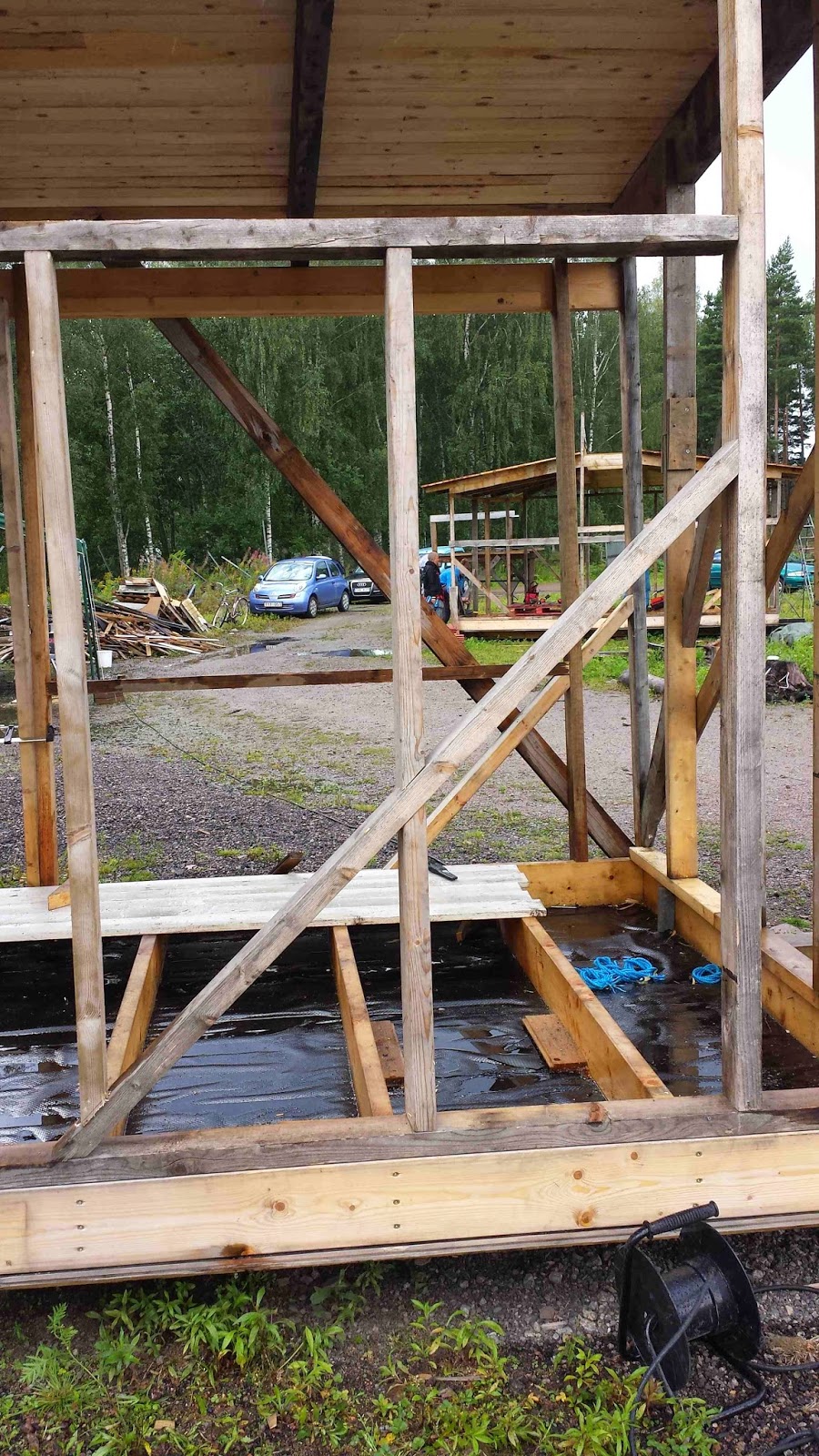 En liten historia om att bygga ett litet hus: september 2014
