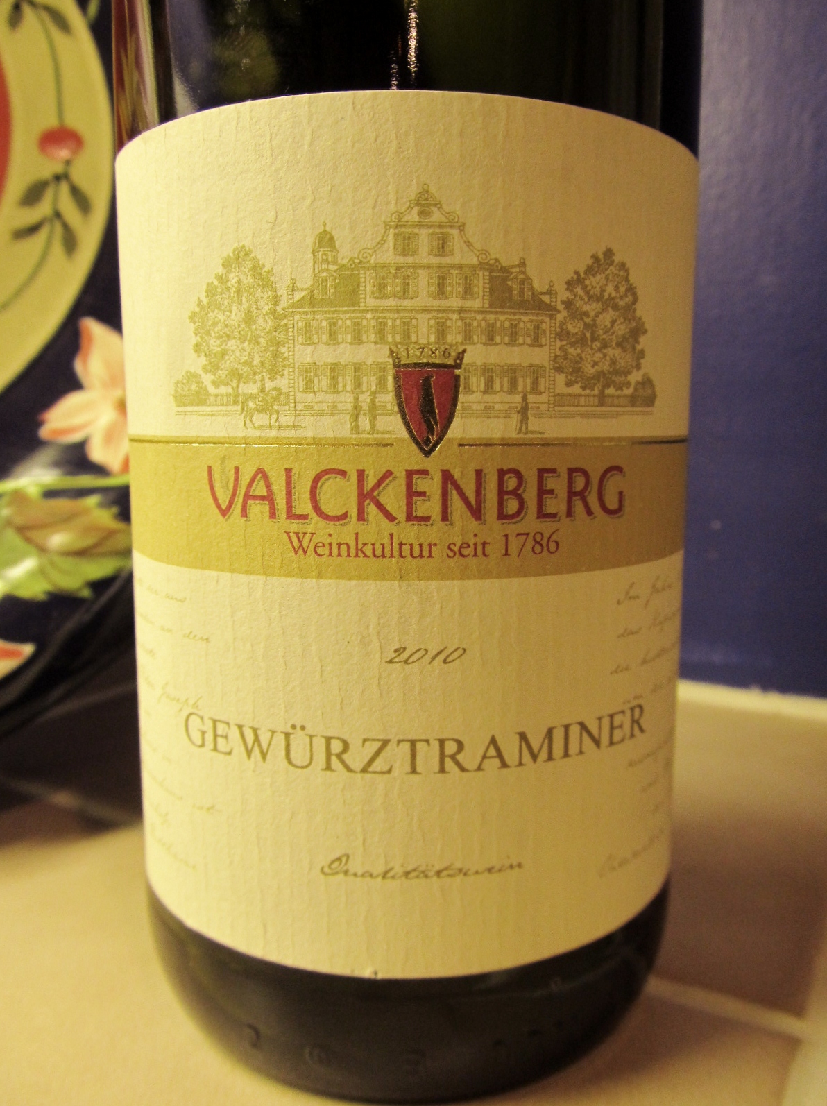 Spirit of Wine Tasting Notes Valckenberg Gewurztraminer, Pfalz