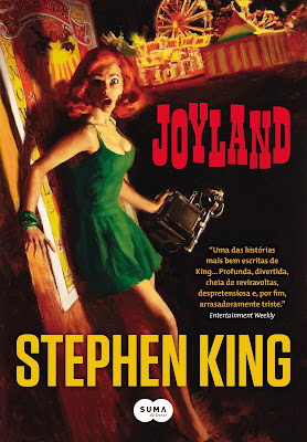 Capa brasileira do livro Joyland de Stephen King