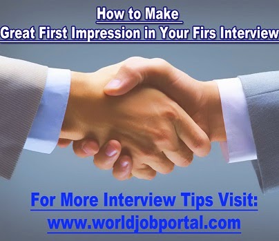 first interview tips
