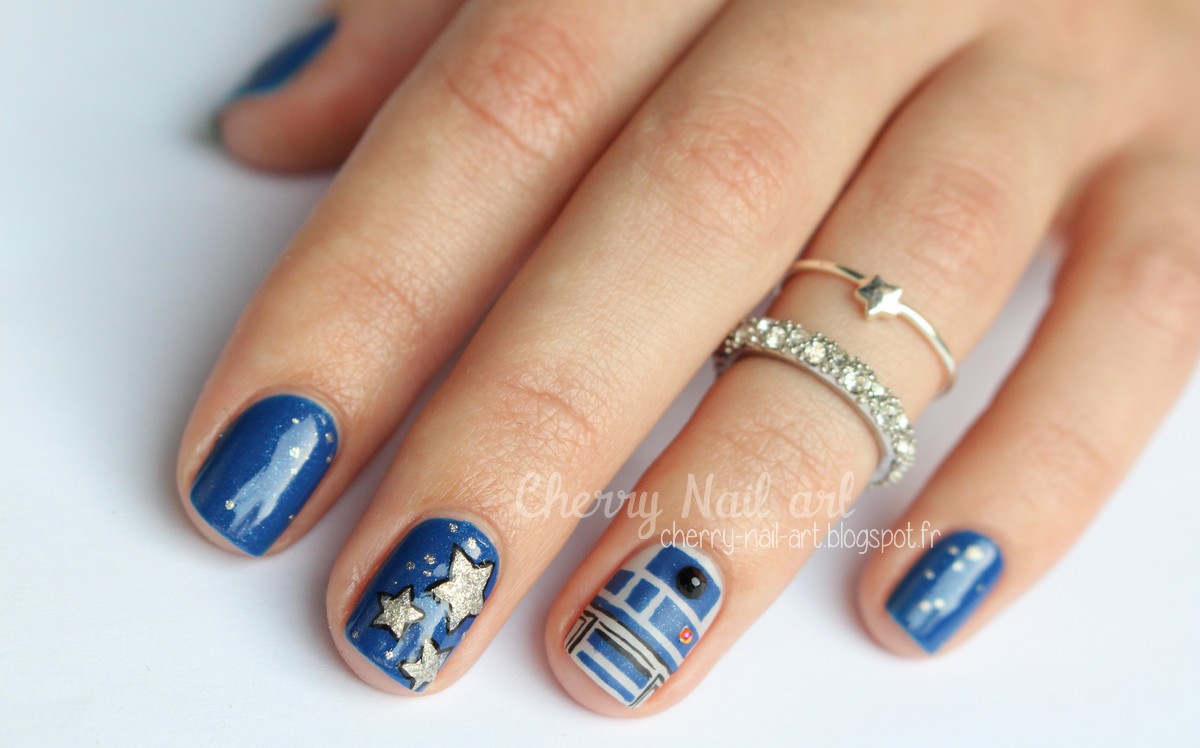 7. R2-D2 Nail Art Tutorial by Nails by Jema - wide 8