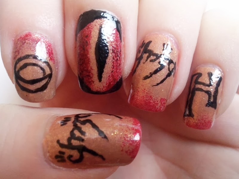 The hobbit nails lotr nails