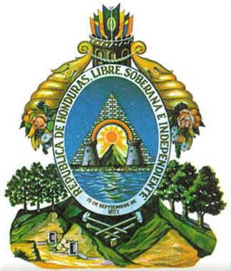Escudo-De-Honduras-Para-Colorear ... de fonseca y la república de el salvador y al oeste la república de