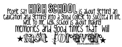 ♥ A Life Full Of Memories ♥: [Random Post] Last Day of HIGH SCHOOL!! It