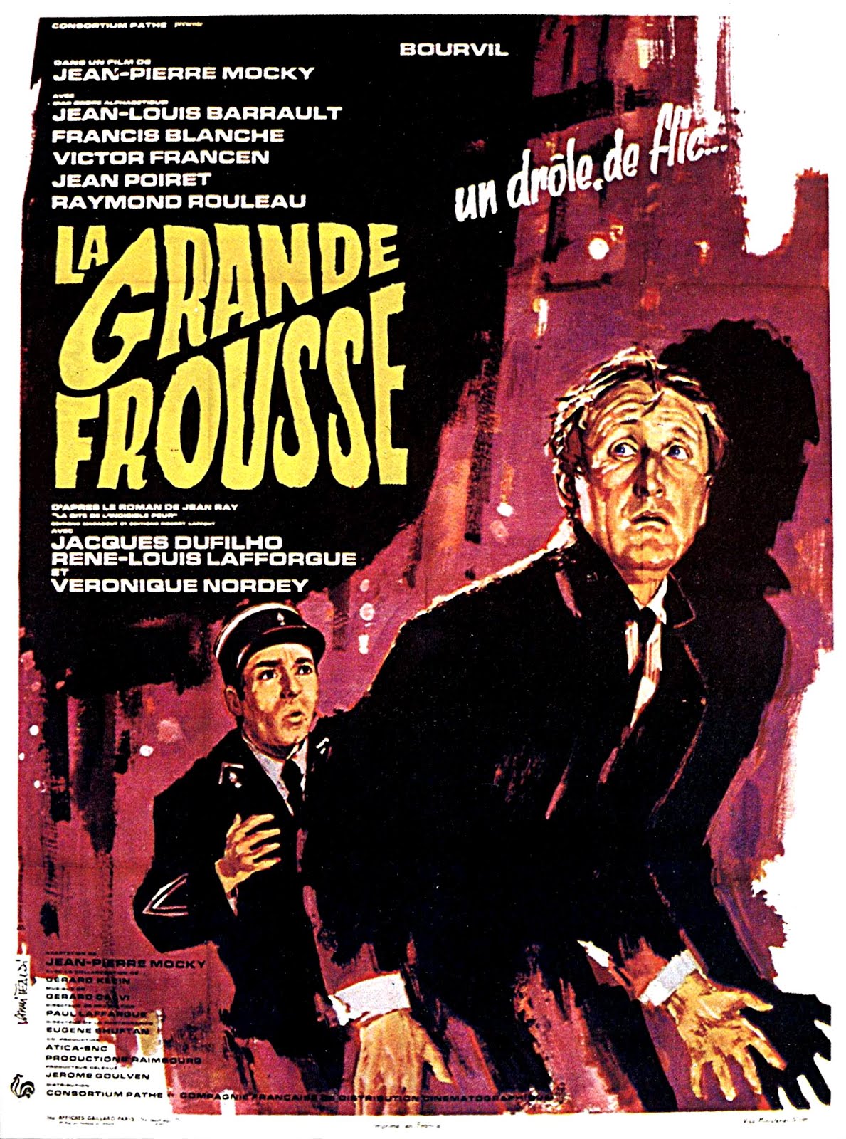 La grande frousse (1964) Jean-Pierre Mocky - La cité de l'indicible peur (13.04.1964 / 29.05.1964)