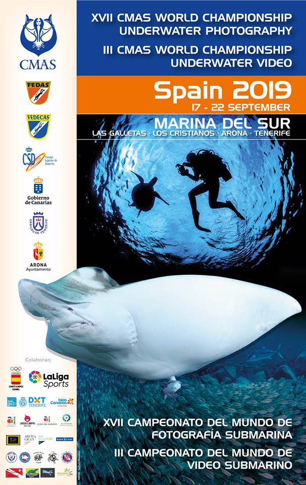 Campeonato Mundial Fotografia Subquatica Tenerife 2019