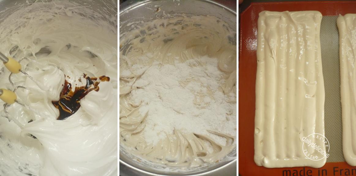 dailydelicious Coffee Meringue Cake Enjoy the sweetness in our life.