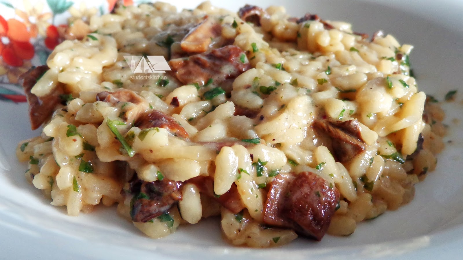 Students Kitchen Risotto z suszonymi grzybami