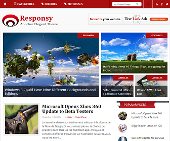 Responsy Blogger Template Responsy Blogger Template