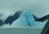 Iceberg flips